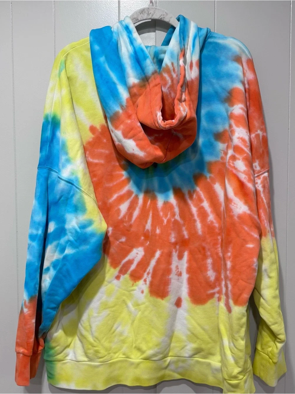 Palm Angels Multicolor Tie Dye Logo Hoodie Men’s XXL 2XL